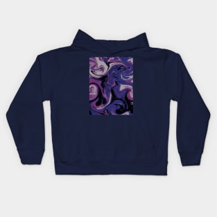 Purple cloud Kids Hoodie